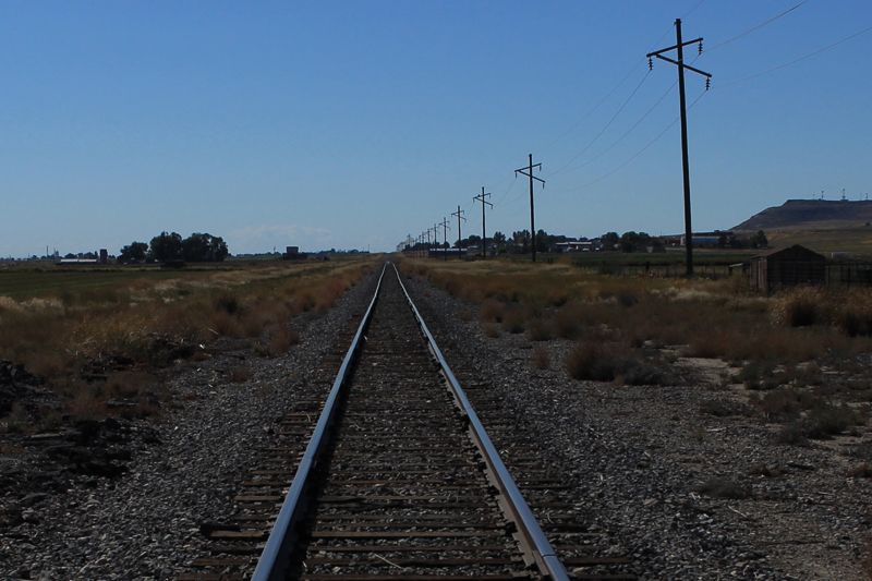 Railroad tracks