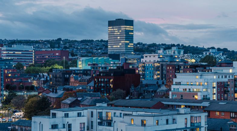 Sheffield cityscape